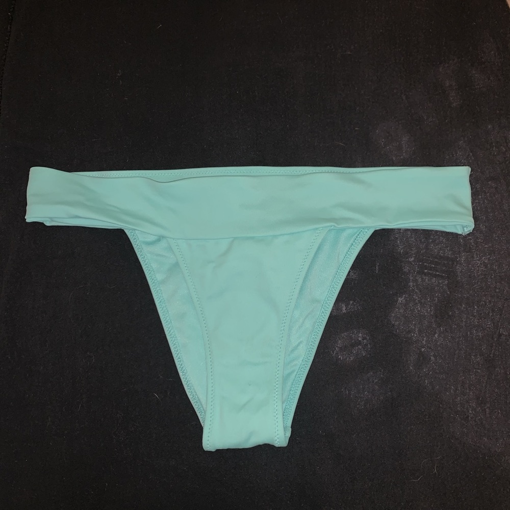 Sky blue bikini bottoms